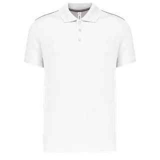 Proact Kinderpolo korte mouwen in White, voorkant