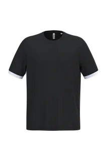 Proact Sport-t-shirt van polyester in Black / White, voorkant