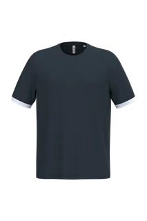 Proact Sport-t-shirt van polyester in Navy / White, voorkant
