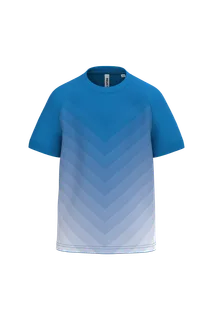 Proact Kids' multisport sublimated polyester jersey in Sporty Royal Blue, voorkant