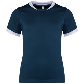 Proact Kinder rugbyshirt met korte mouwen in Sporty Navy, voorkant