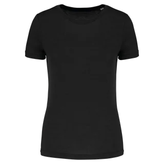 Proact Ladies' Triblend round neck sports t-shirt in Black, voorkant