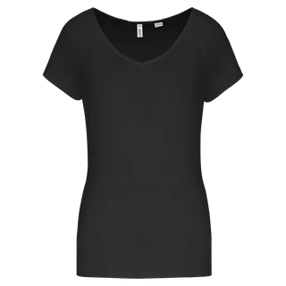 Proact Ladies eco-friendly Sports T-shirt in Black, voorkant