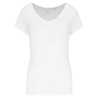 Proact Ladies eco-friendly Sports T-shirt in White, voorkant