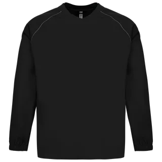 Proact Multisport-regensweater voor kinderen in Black, voorkant