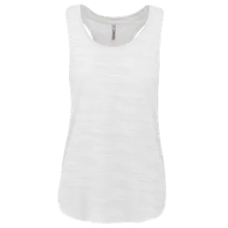 Proact Dames sporttop in White, voorkant