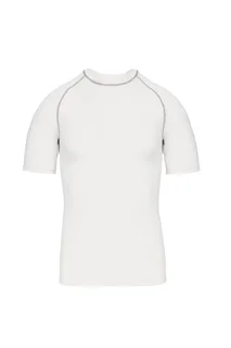 Proact Functioneel kids-T-shirt met korte mouwen en anti-UV-bescherming in White, voorkant