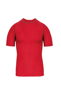 Proact Functioneel kids-T-shirt met korte mouwen en anti-UV-bescherming in Sporty Red, voorkant