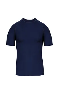 Proact Functioneel kids-T-shirt met korte mouwen en anti-UV-bescherming in Sporty Navy, voorkant