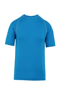 Proact Functioneel T-shirt met korte mouwen en anti-UV-bescherming in Aqua Blue, voorkant