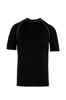 Proact Functioneel T-shirt met korte mouwen en anti-UV-bescherming in Black, voorkant