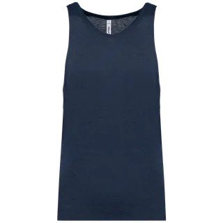 Proact Triblend herentop in French Navy Heather, voorkant