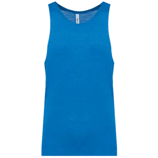 Proact Triblend herentop in Sporty Royal Blue Heather, voorkant
