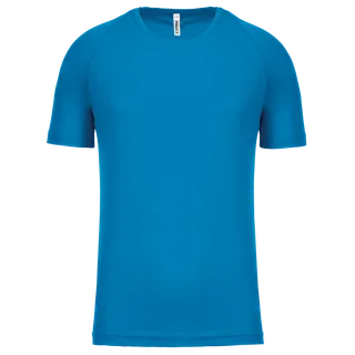 Proact Technisch sport-t-shirt in Aqua Blue, voorkant