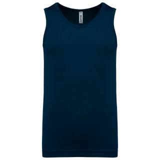 Proact Kids sports tank top in Sporty Navy, voorkant