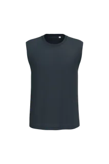 Proact Unisex 190 sleeveless t-shirt in Navy, voorkant