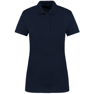 Kariban Premium Ladies' short-sleeved Supima® polo shirt in Deep Navy, voorkant