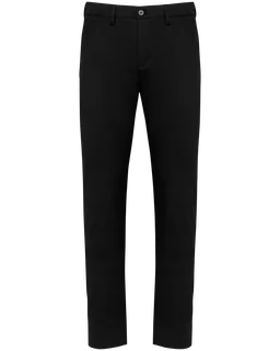 Kariban Premium Herenchino in Black, voorkant