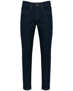 Kariban Premium Herenjeans in Denim, voorkant