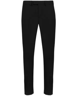 Kariban Premium Men’s suit trousers in Black, voorkant