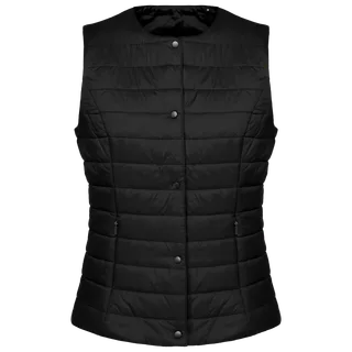 Kariban Premium Lichte damesbodywarmer in Black, voorkant