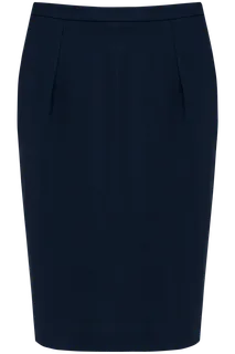 Kariban Premium Rechte rok in Eclipse Navy, voorkant