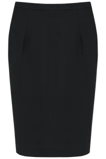 Kariban Premium Rechte rok in Black, voorkant