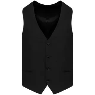 Kariban Premium Men Gilet in Black, voorkant