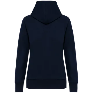 Kariban Premium Damesjasje met rits en capuchon in Deep Navy, voorkant