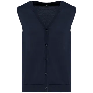 Kariban Premium Supima® herengilet in Deep Navy, voorkant