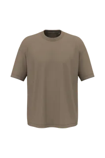 Native Spirit Ecologisch oversized heren T-shirt in Driftwood, voorkant