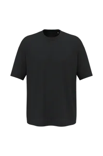 Native Spirit Ecologisch oversized heren T-shirt in Black, voorkant