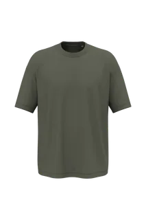 Native Spirit Ecologisch oversized heren T-shirt in Organic Khaki, voorkant
