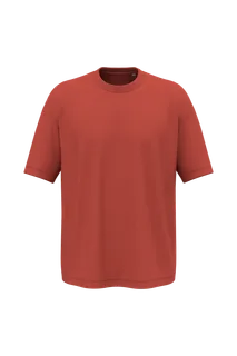 Native Spirit Ecologisch oversized heren T-shirt in Paprika, voorkant