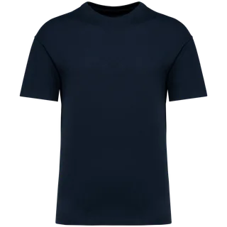 Native Spirit Eco-friendly kids’ dropped shoulders t-shirt in Navy Blue, voorkant