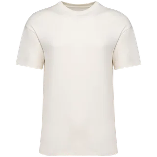 Native Spirit Eco-friendly kids’ dropped shoulders t-shirt in Ivory, voorkant