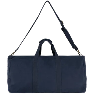 Native Spirit Ecologische vintage reistas in Washed Navy Blue, voorkant