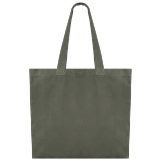 Native Spirit Eco-friendly corduroy washed effect bag in Washed Organic Khaki, voorkant