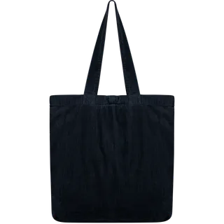 Native Spirit Eco-friendly corduroy washed effect bag in Washed Navy Blue, voorkant