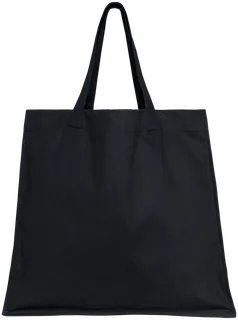 Native Spirit Lange ecologische shopper in Black, voorkant