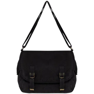Native Spirit Ecologische verwassen reistas in Washed black, voorkant