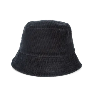 Native Spirit Ecologische uniseks ribfluwelen hoed in Black, voorkant