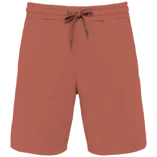 Native Spirit Ecologische herenshort French Terry in Washed Pomelo, voorkant