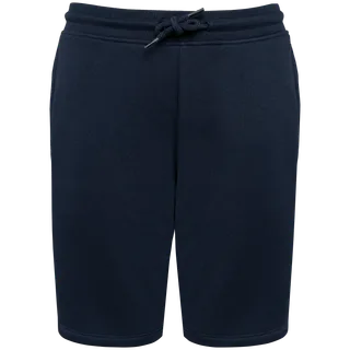 Native Spirit Eco-friendly Kids’ bermuda shorts in Navy Blue, voorkant