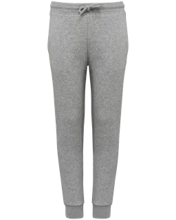 Native Spirit Ecologisch joggingbroek voor kinderen in Moon Grey Heather, voorkant