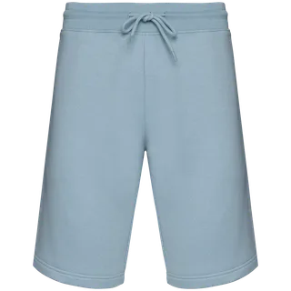 Native Spirit Ecologische herenbermuda in Aquamarine, voorkant