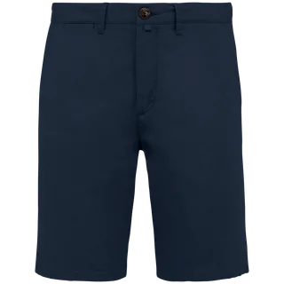 Native Spirit Ecologische chinobermuda heren in Navy Blue, voorkant