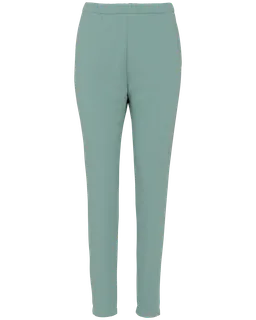 Native Spirit Eco-friendly ladies’ jogging trousers in Jade Green, voorkant