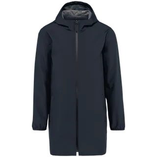 Native Spirit Ecologisch waterdicht uniseks jasje in Navy Blue, voorkant