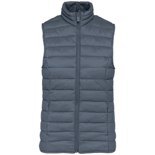 Native Spirit Ecologische lichte bodywarmer voor dames in Mineral Grey, voorkant